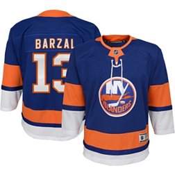 Fanatics Mathew Barzal New York Islanders NHL Breakaway Home  Jersey Blue : Sports & Outdoors