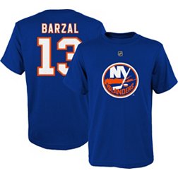 NHL Youth New York Islanders Mathew Barzal #13 Royal Player T-Shirt