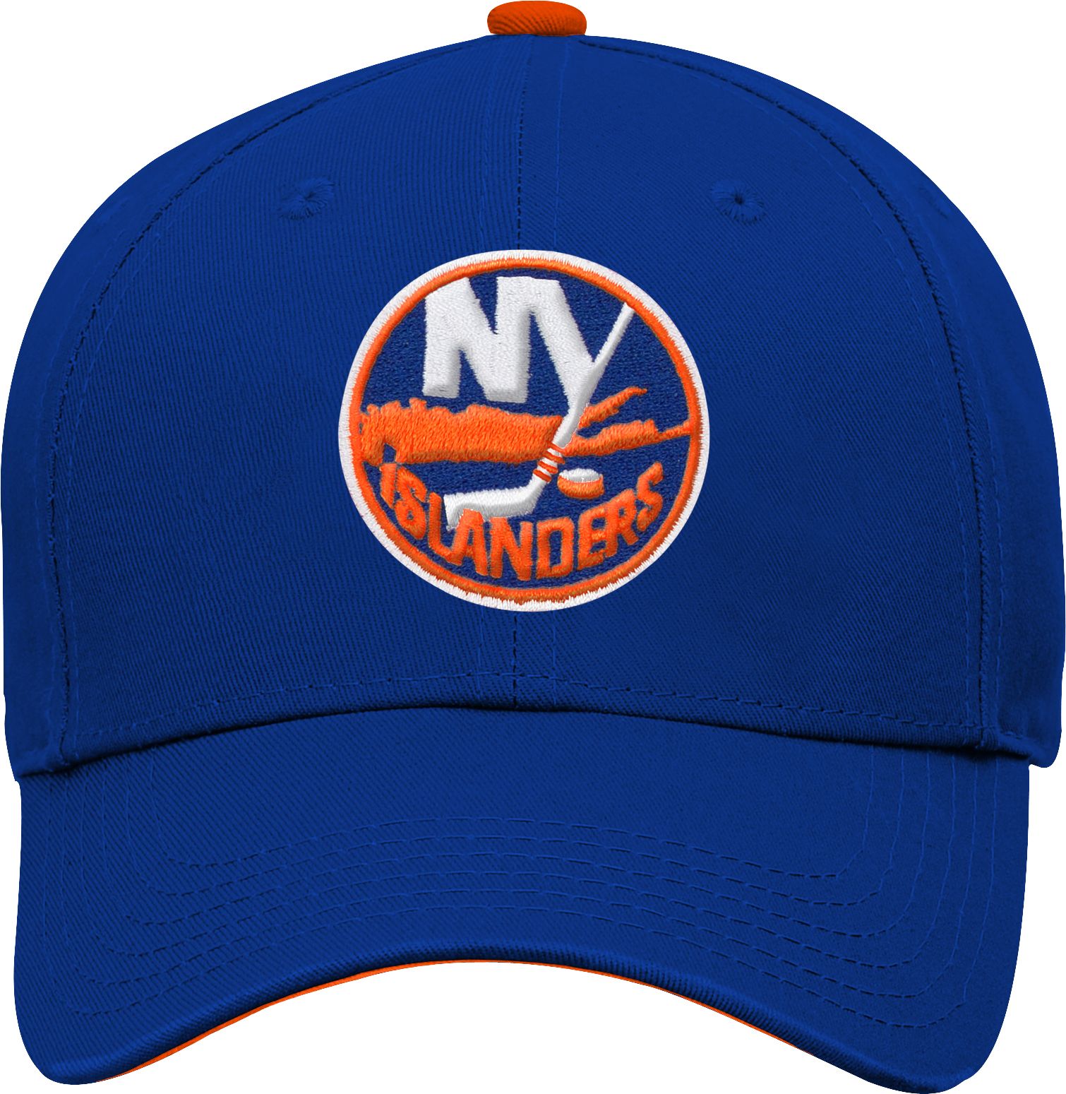 NHL Youth New York Islanders Basic Structured Blue Adjustable Hat