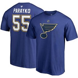 NHL Men's St. Louis Blues Colton Parayko #55 Royal Player T-Shirt