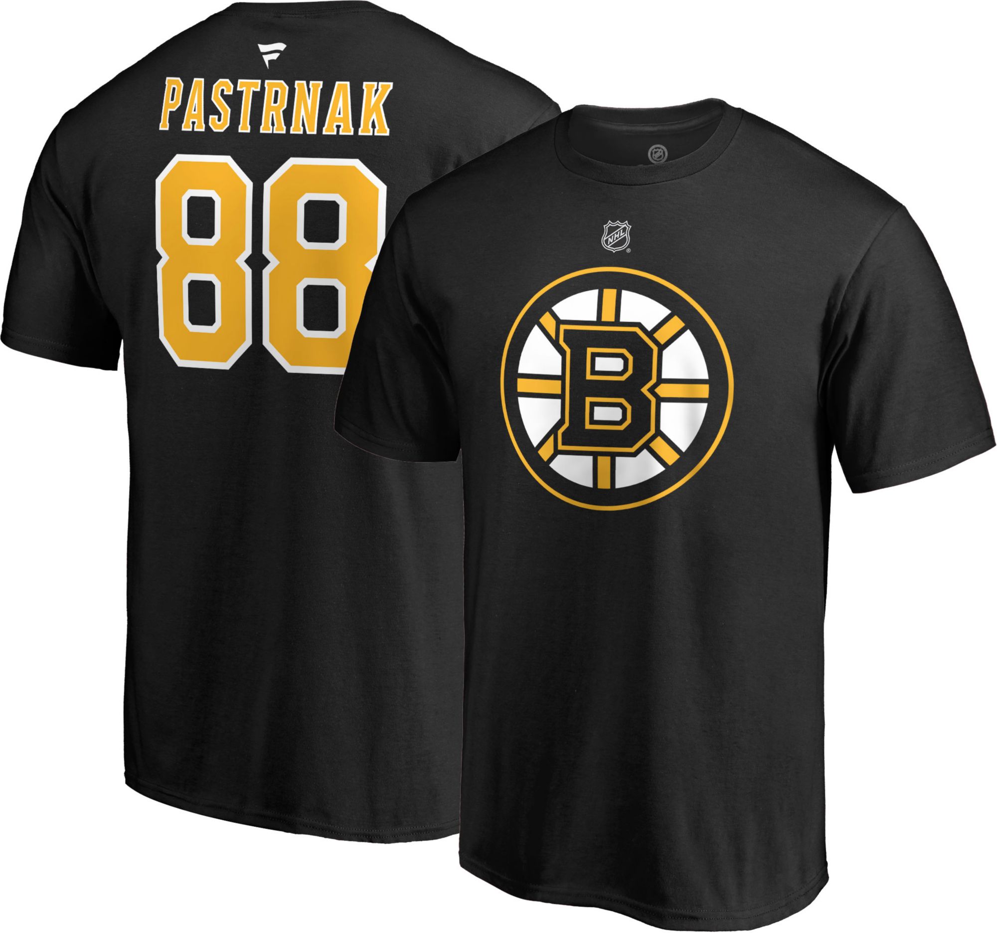 NHL Women's Boston Bruins David Pastrnak #88 Special Edition Gold