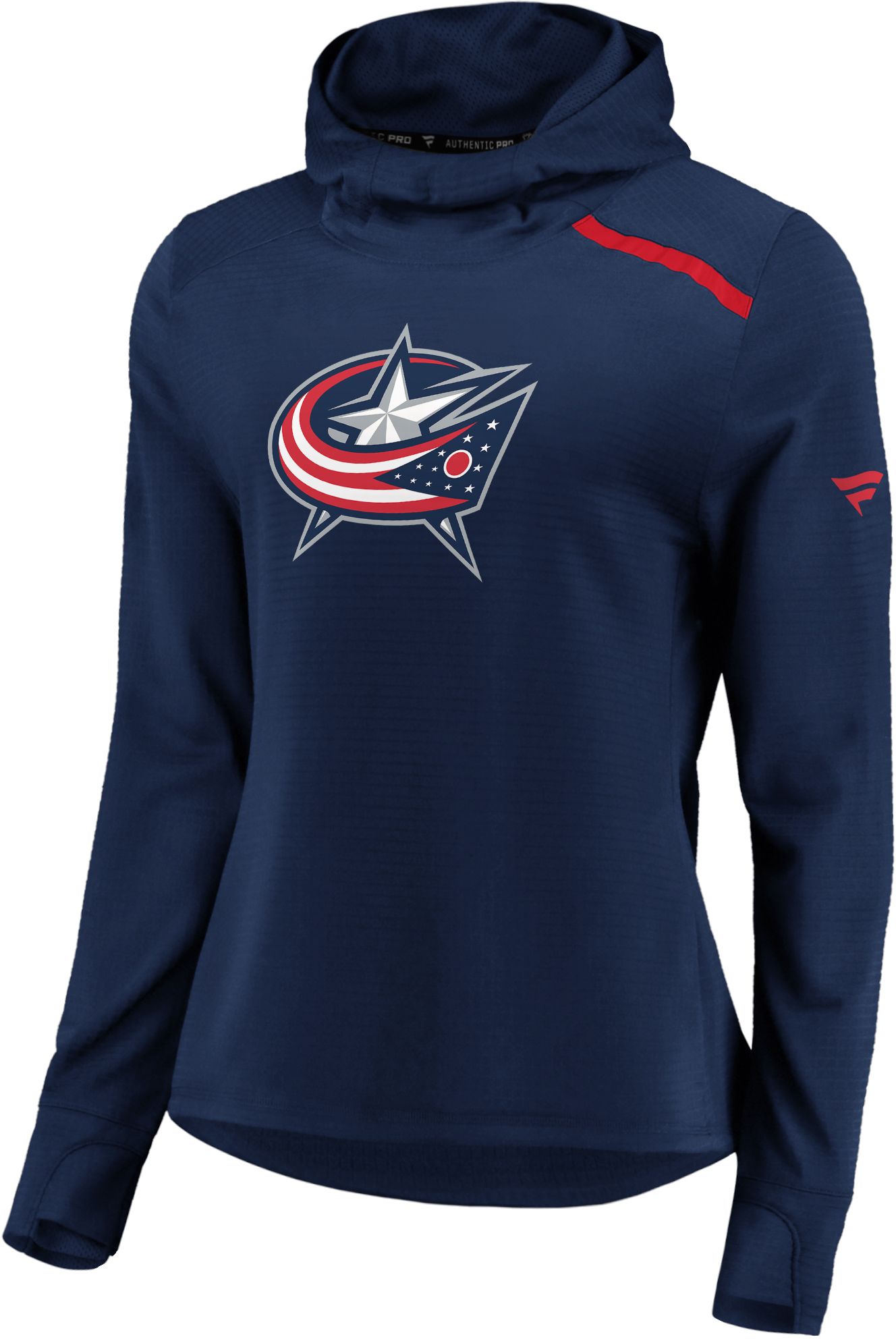 women's columbus blue jackets hoodie