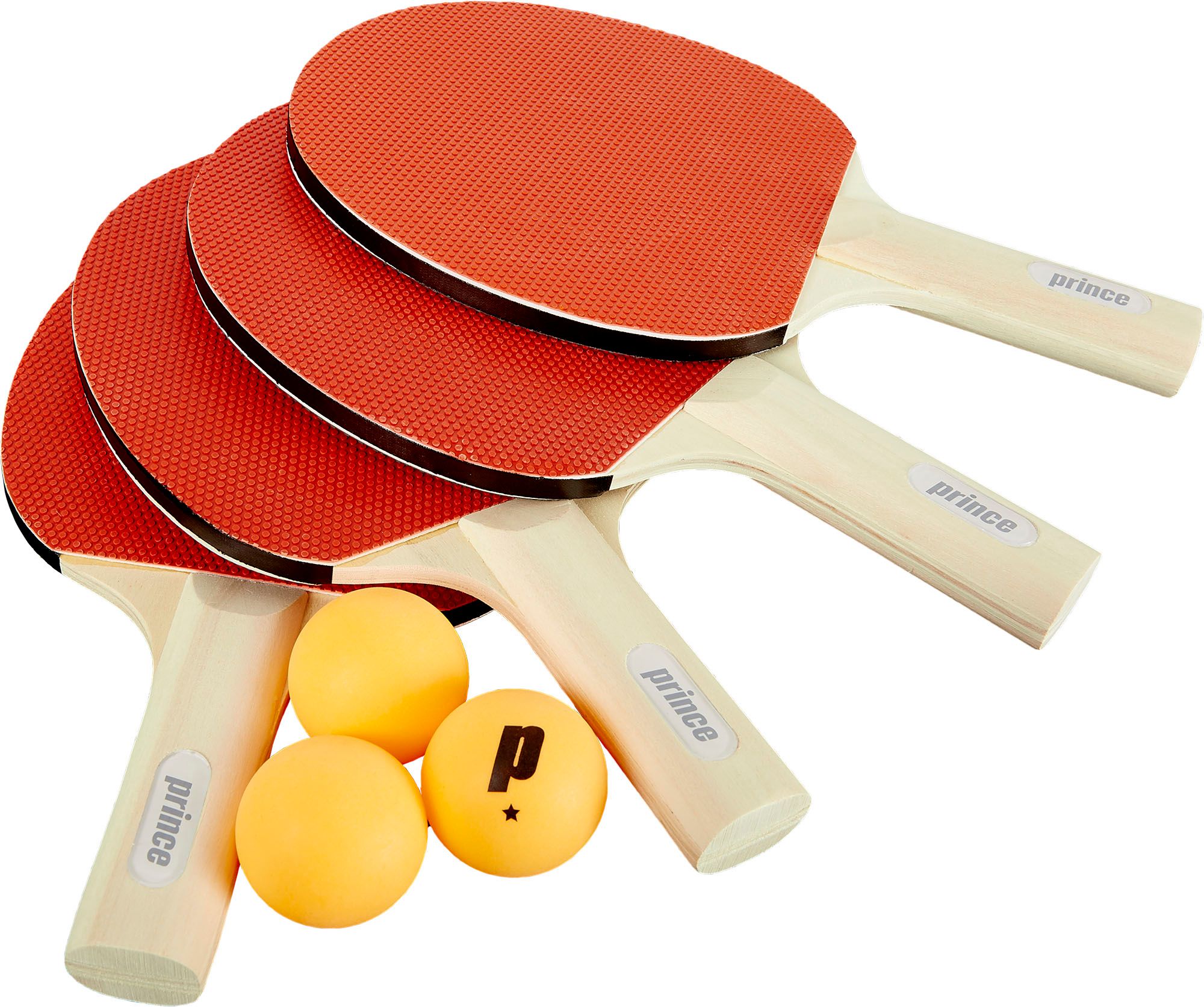 Prince Classic 4-Player Table Tennis Paddle Set