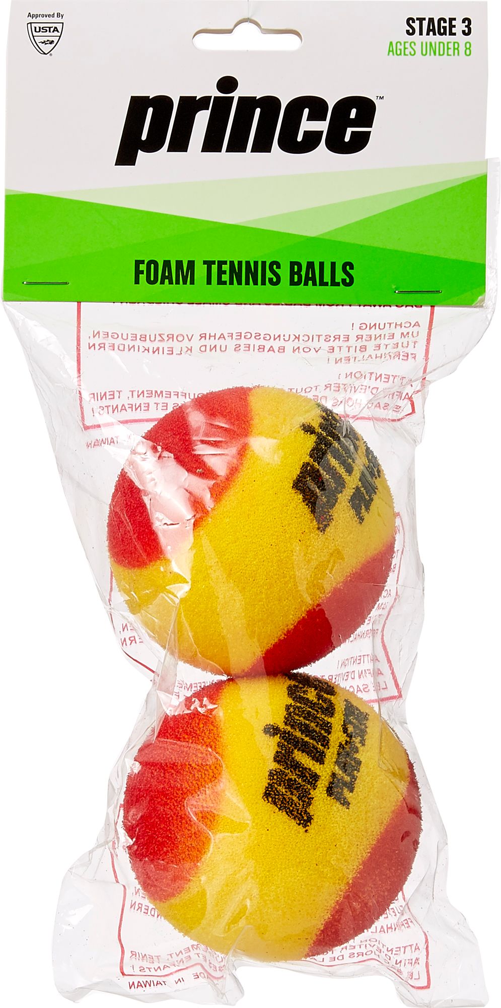 Prince Youth 2-Pack Foam Tennis Balls