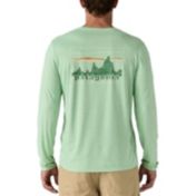 ◆Patagonia◆ Men's Long Sleeve Glider Type Organic T-Shirt Patagonia Long-Sleeved Glider Type Organic T-Shirt - Men's