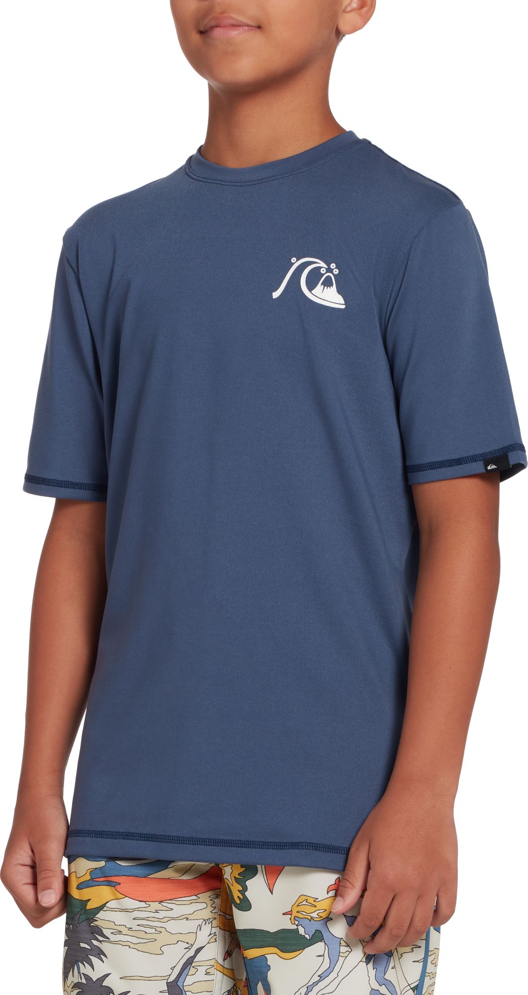 boys navy rash guard