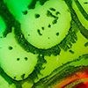 Chartreuse/Green Back