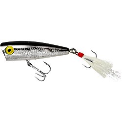 Rebel Jointed Minnow Silver Black 5/16 oz