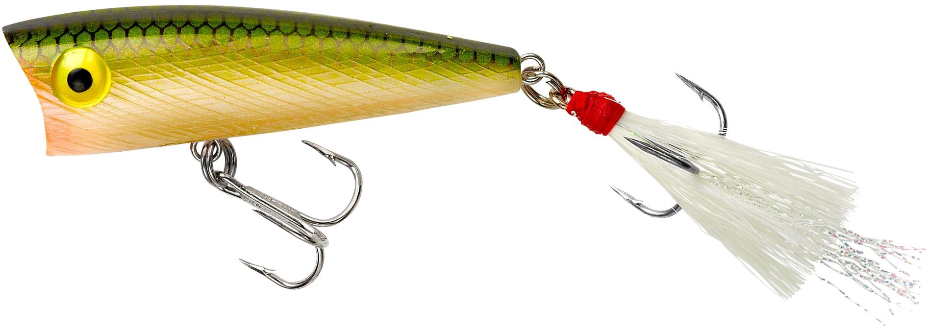 Rebel Teeny Pop-R Hard Bait, Tennessee Shad