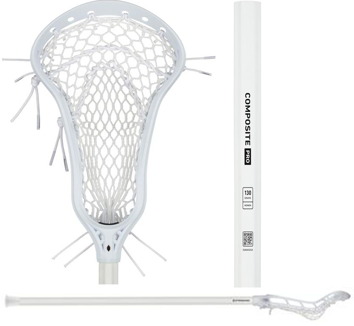 StringKing Women's Complete 2 Pro Offense Lacrosse Stick - Type 4 Mesh Pocket - Composite 2 Pro Shaft