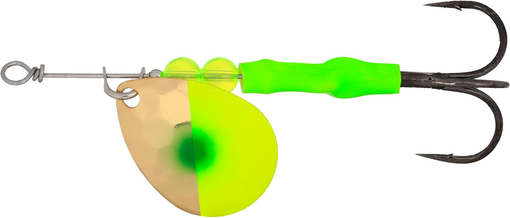 Simon 3.5 Hex Copper Red Colorado Spinner Bait