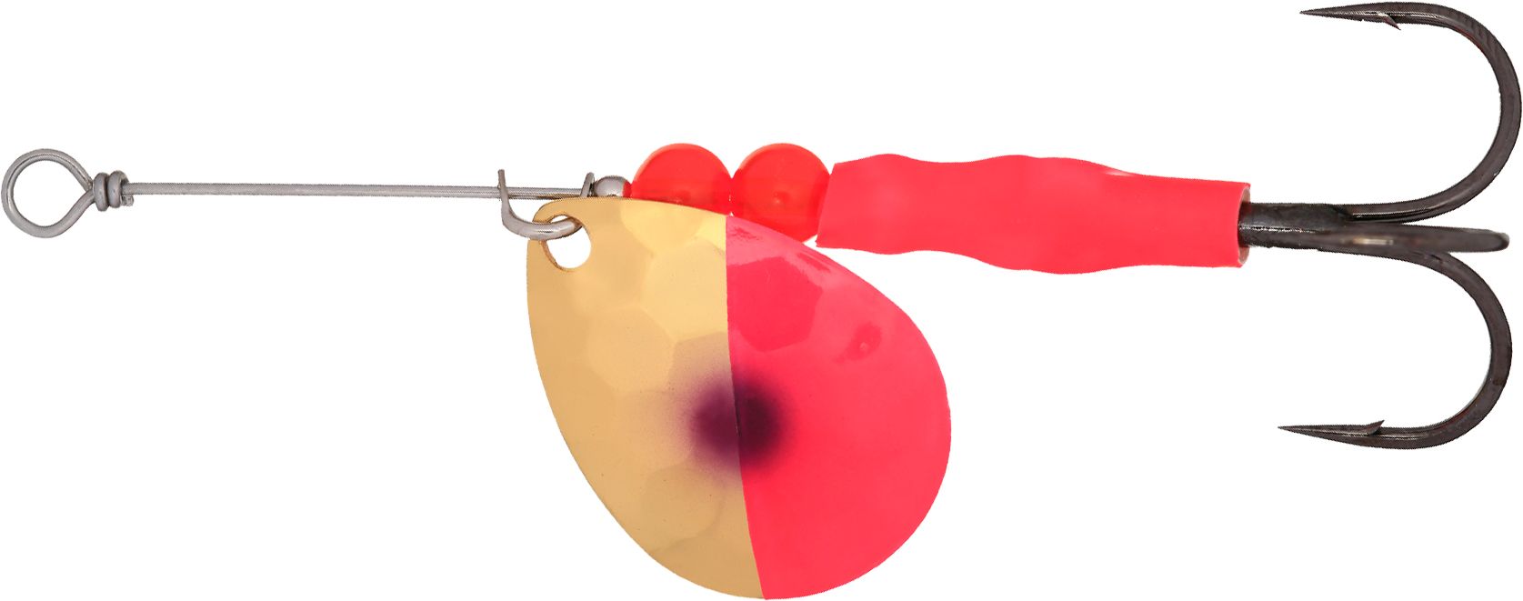 Simon 3.5 Hex Copper Red Colorado Spinner Bait