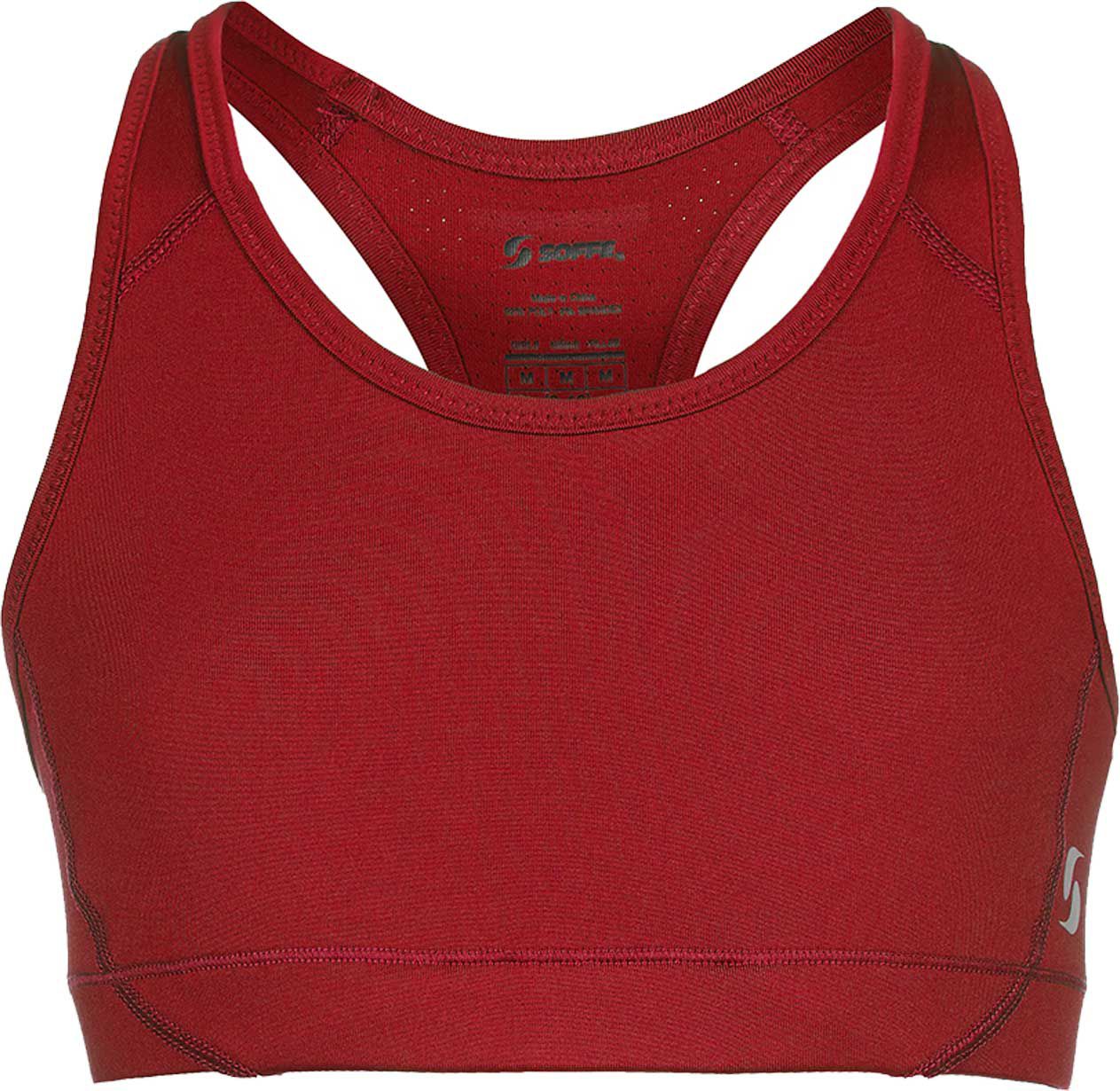 youth red sports bra