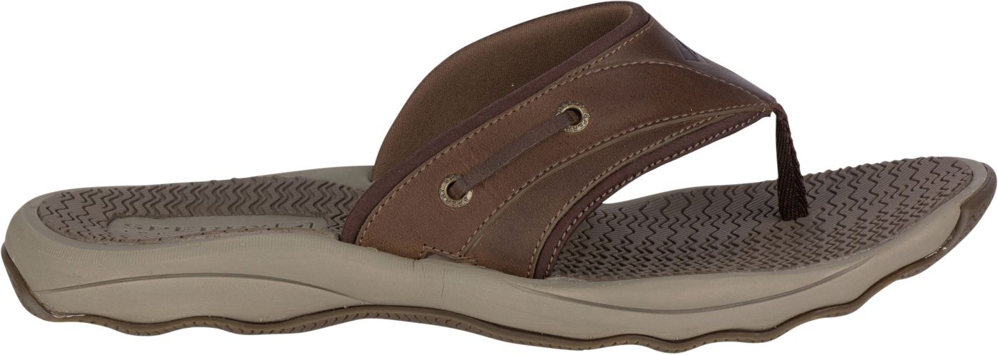 sperry flip flops for men