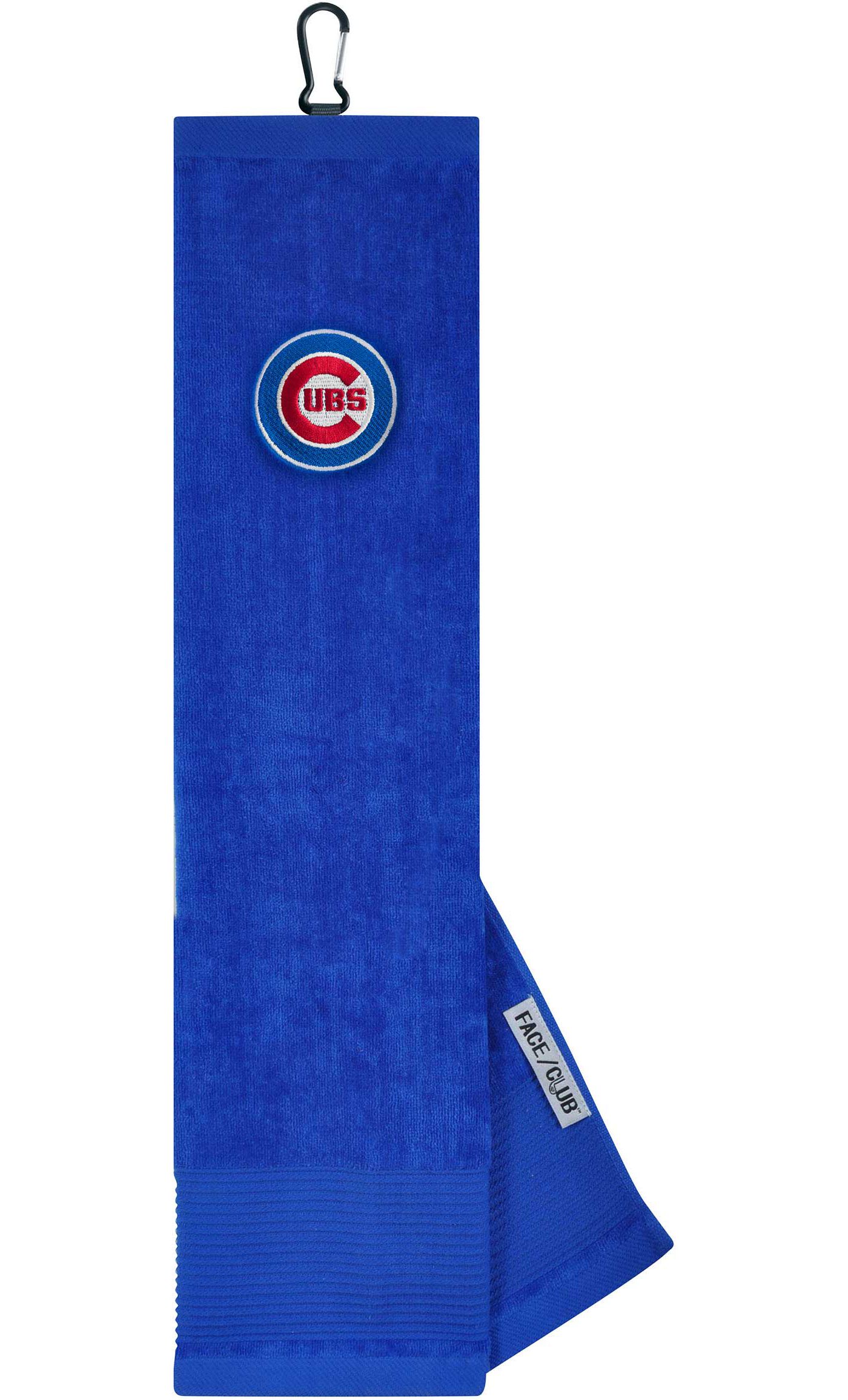 Team Effort Chicago Cubs Embroidered Face/Club Tri-Fold Towel | DICK'S ...