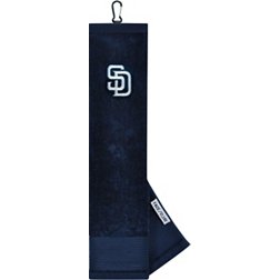 Team Effort San Diego Padres Embroidered Face/Club Tri-Fold Towel