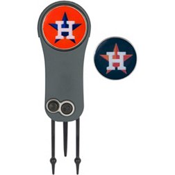 Team Effort Houston Astros Switchblade Divot Tool and Ball Marker Set