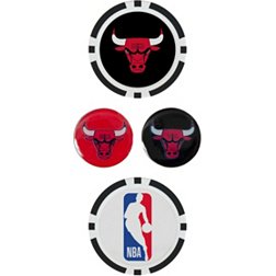 Chicago Bulls NBA Premium Zinc Alloy License Plate Frame - 2 Screw Hole Tag  Holder - Team Cheer with Black Background and Team Colors Complement Any