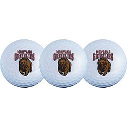 Team Effort Montana Grizzlies Golf Balls - 3 Pack