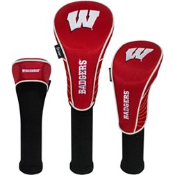 Team Effort Wisconsin Badgers Headcovers - 3 Pack