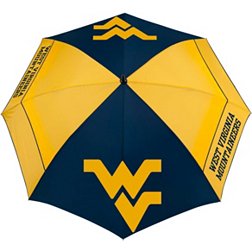 Team Effort West Virginia Mountaineers 62" Windsheer Lite Golf Umbrella