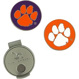 Team Effort Clemson Tigers Hat Clip and Ball Markers Set