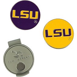 Team Effort LSU Tigers Hat Clip and Ball Markers Set