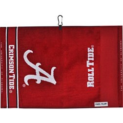 Team Effort Alabama Crimson Tide Face/Club Jacquard Golf Towel