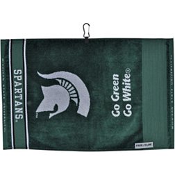 Team Effort Michigan State Spartans Face/Club Jacquard Golf Towel