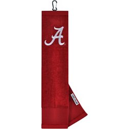 Team Effort Alabama Crimson Tide Embroidered Face/Club Tri-Fold Towel
