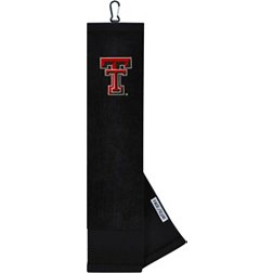 Team Effort Texas Tech Red Raiders Embroidered Face/Club Tri-Fold Towel