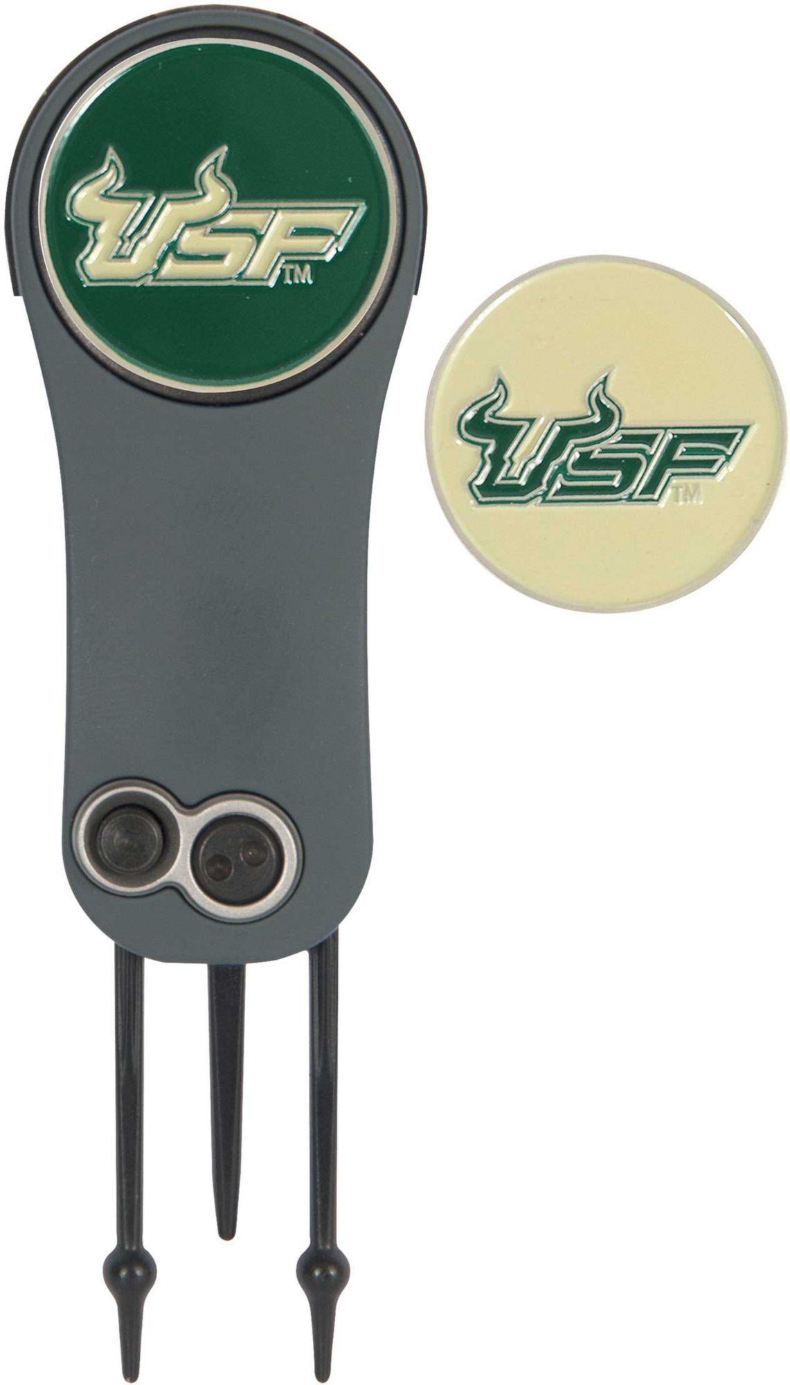 Team Effort South Florida Bulls Switchblade Divot Tool and Ball Marker Set