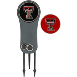 Team Effort Texas Tech Red Raiders Switchblade Divot Tool and Ball Marker Set