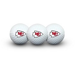 Team Effort Kansas City Chiefs Golf Balls - 3 Pack