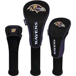 Team Effort Baltimore Ravens Headcovers - 3 Pack