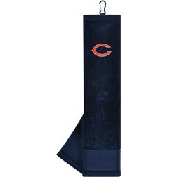 Team Effort Chicago Bears Embroidered Face/Club Tri-Fold Towel