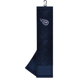 Team Effort Tennessee Titans Embroidered Face/Club Tri-Fold Towel