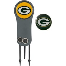 Team Effort Green Bay Packers Switchblade Divot Tool and Ball Marker Set
