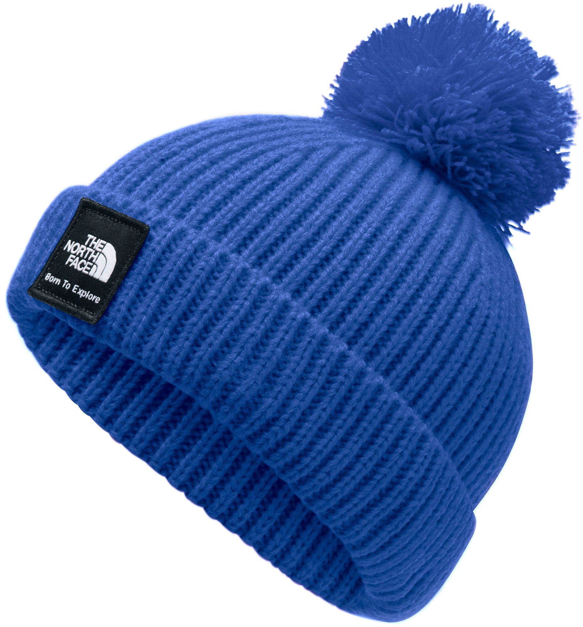 north face beanie with pom