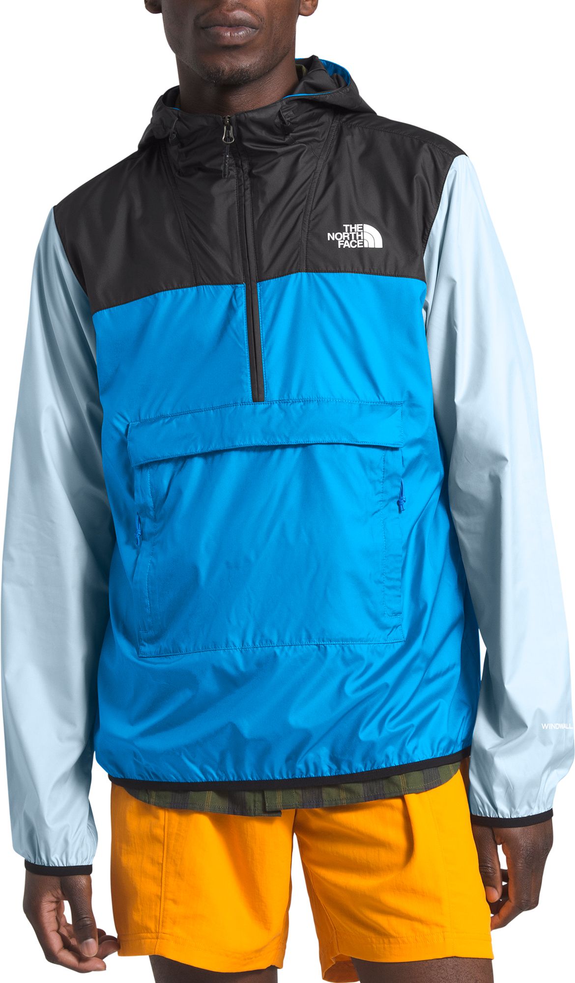 north face pullover windbreaker
