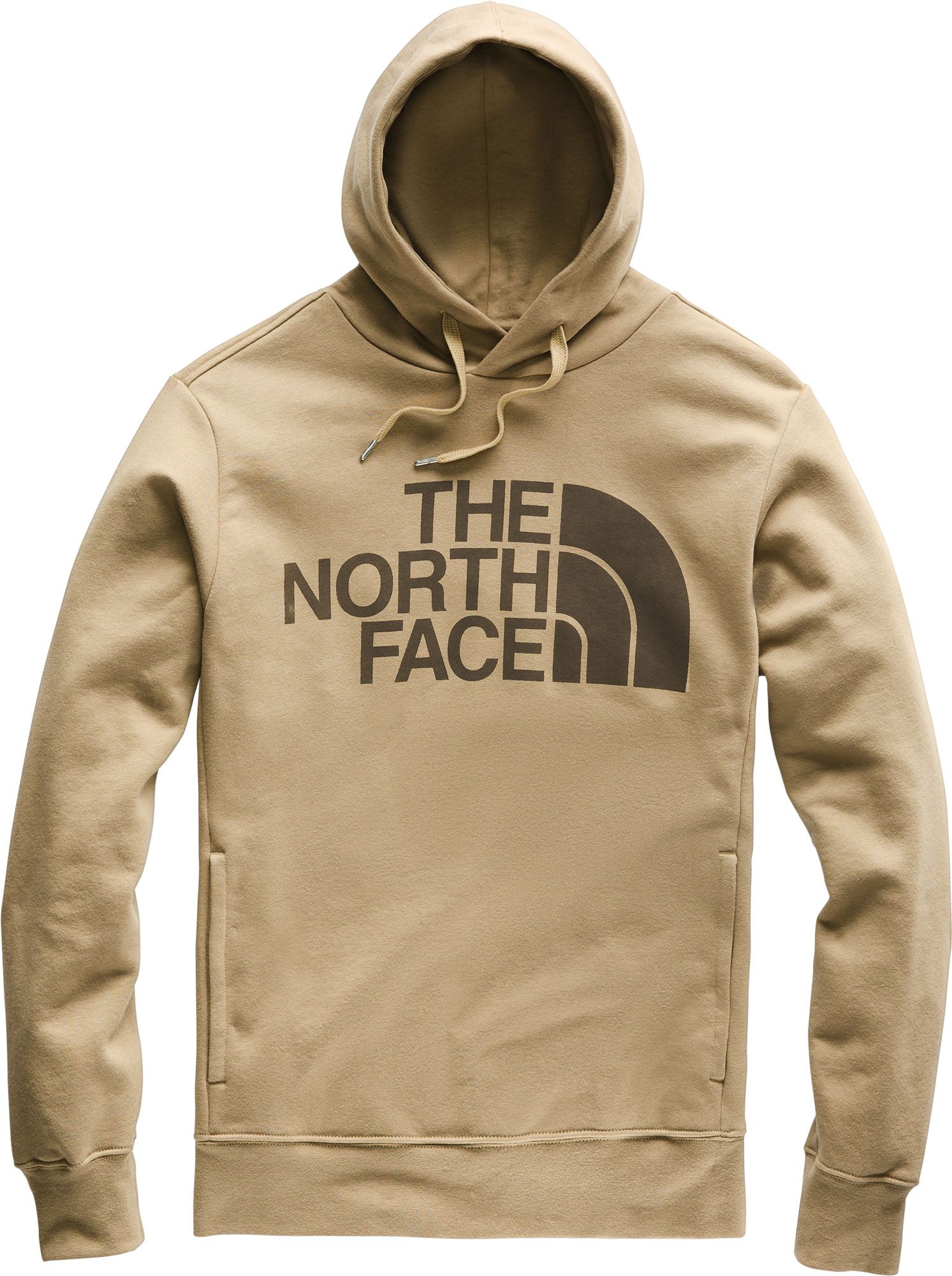north face hoodie tan
