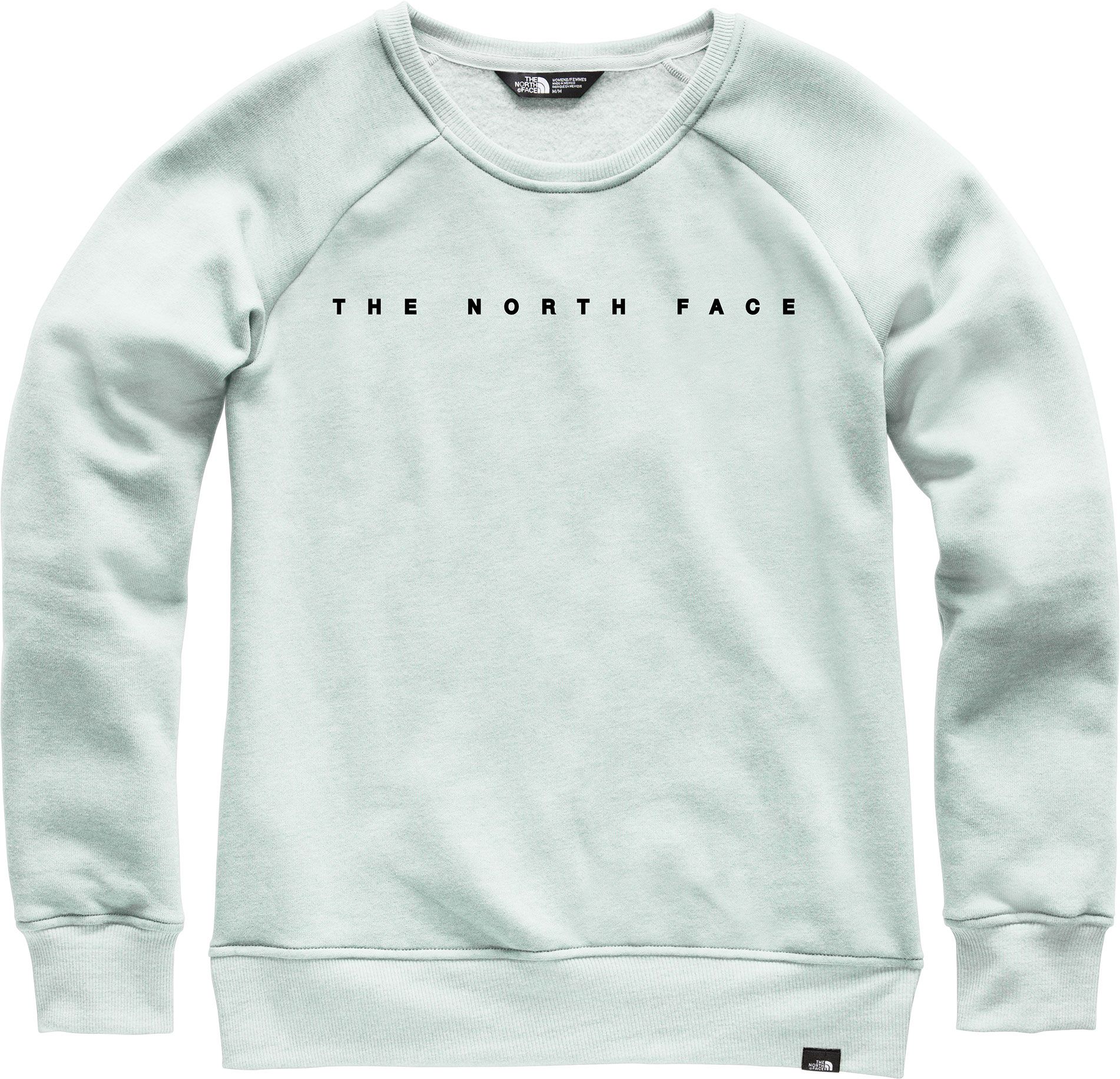 the north face women's slammin fleece crew long sleeve shirt