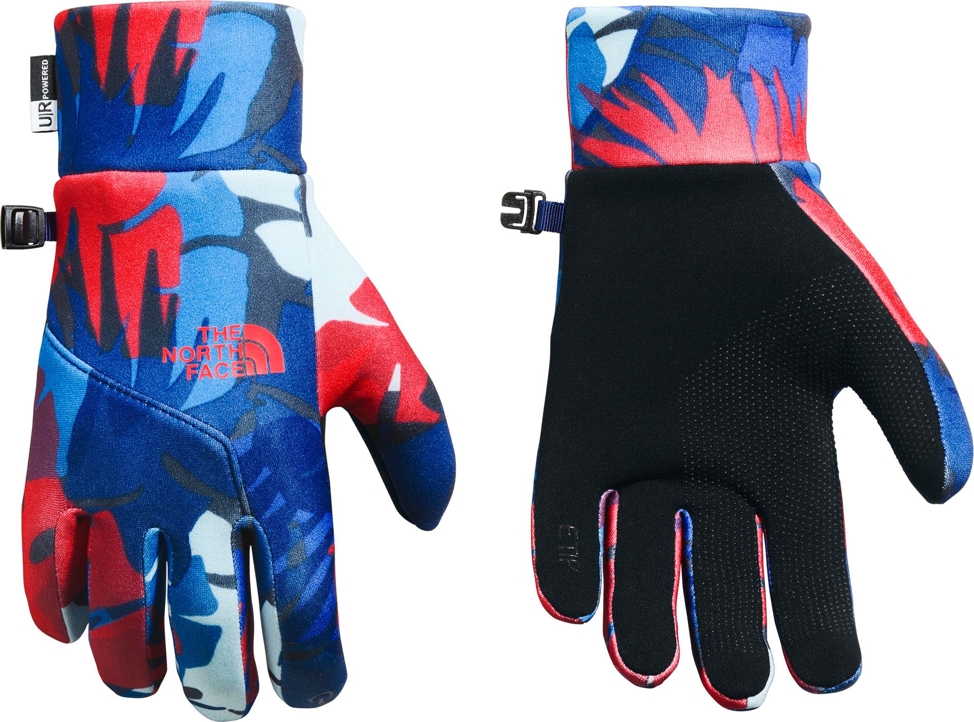 womens blue gloves