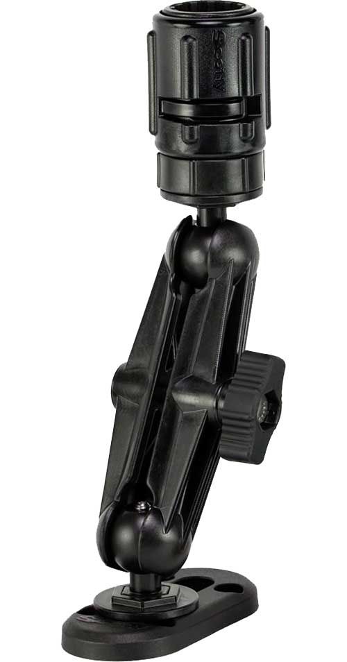 SCOTTY Rod Holder Ball Mount with Gear Head & Track