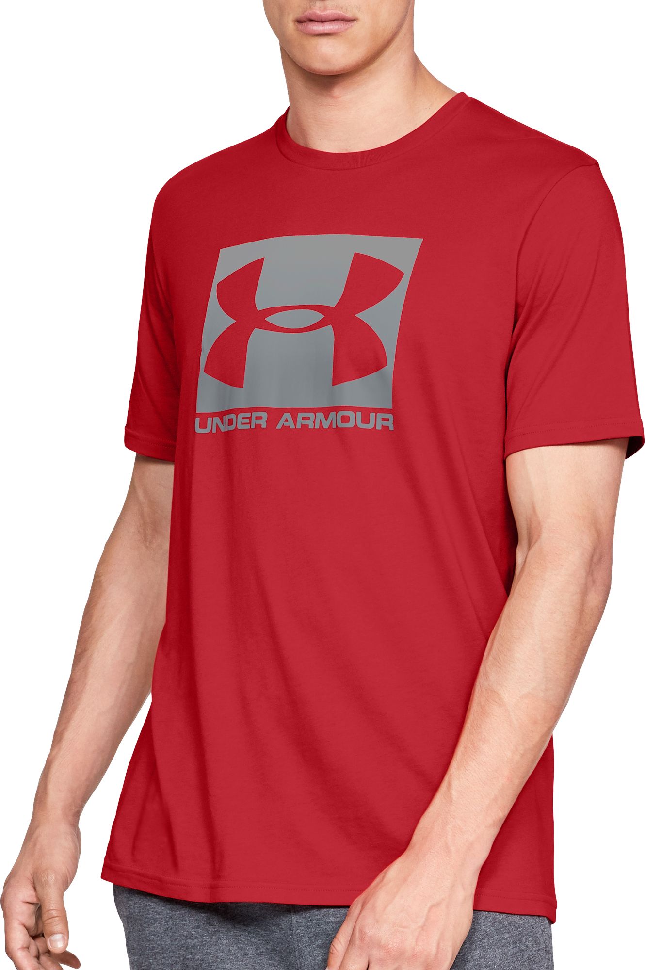 red under armor shirt