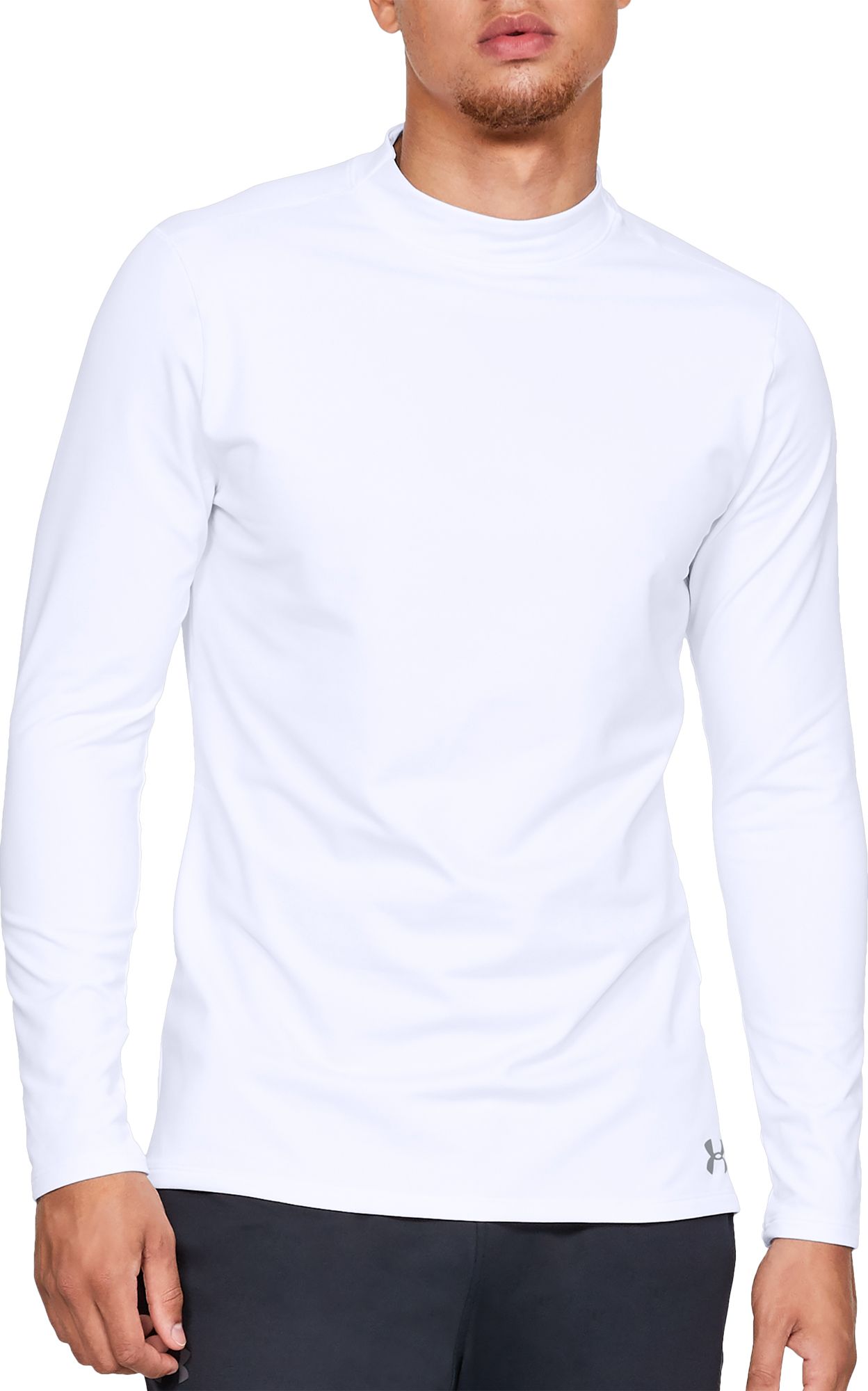 Under Armour Men's ColdGear Armour Mock Neck Long Sleeve Shirt