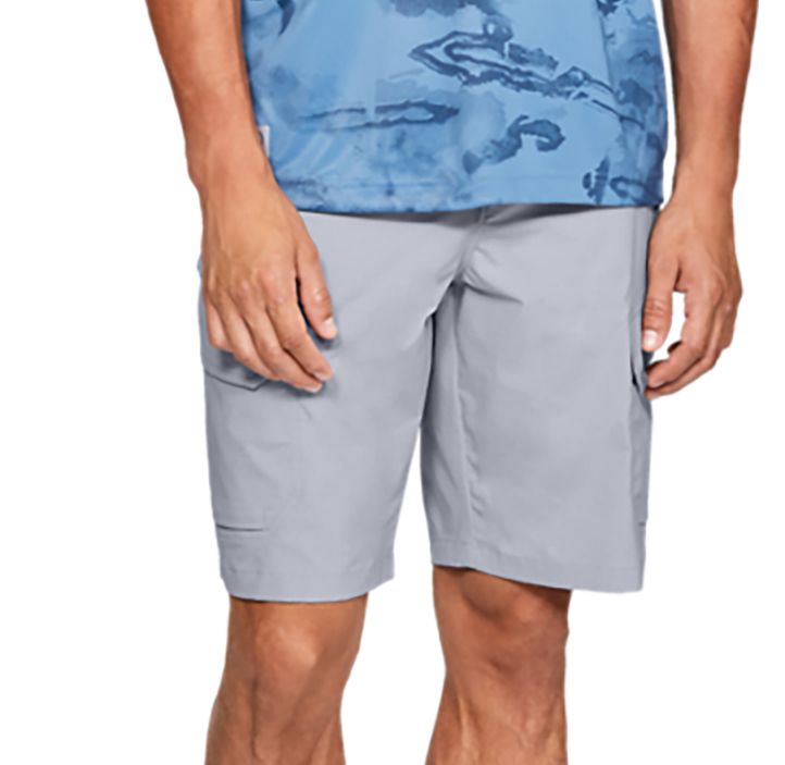 Under Armour Men's UA Fish Hunter Cargo Shorts - Gray