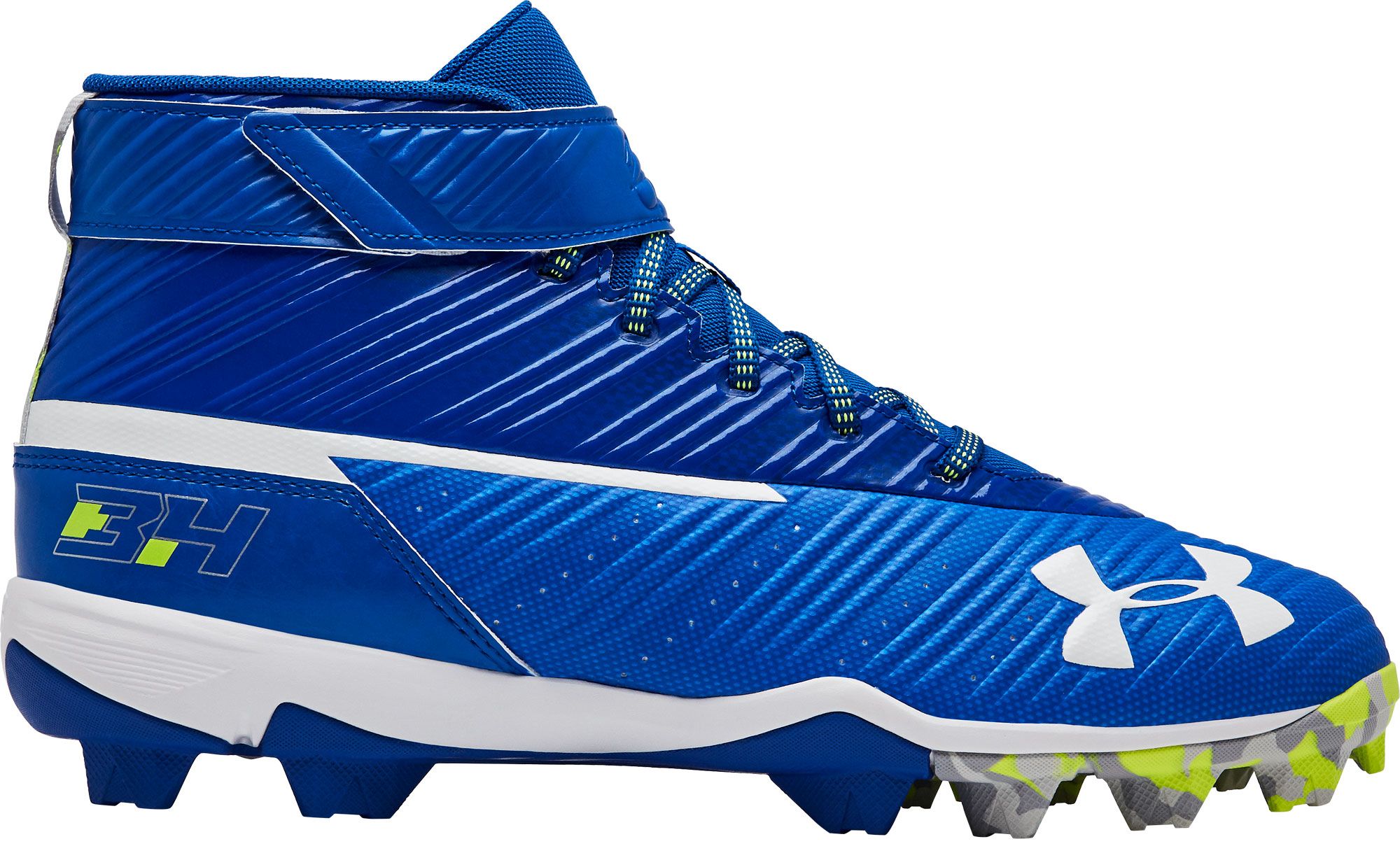 under armour harper 3 mid st le boys baseball cleat