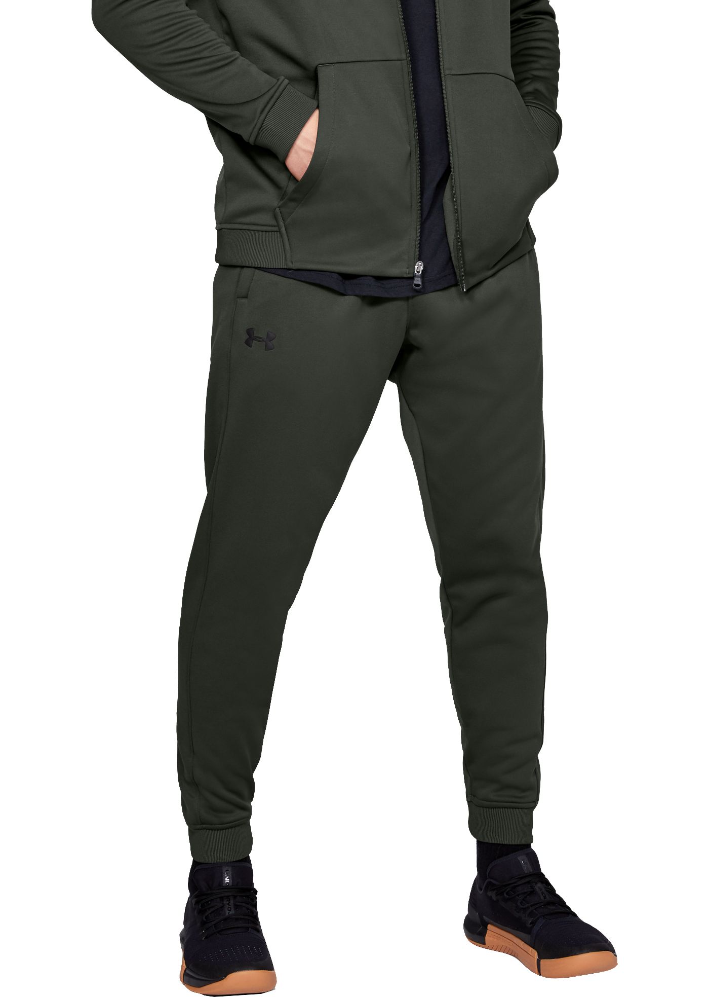 men's armour fleece joggers