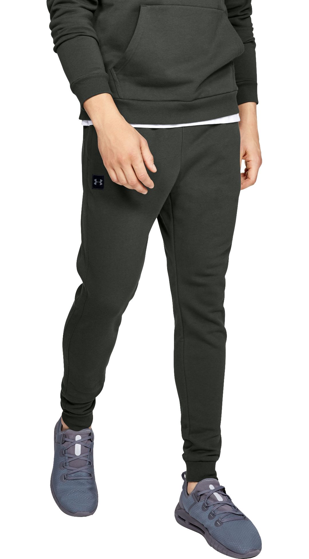 under armour ua rival fleece fitted joggers